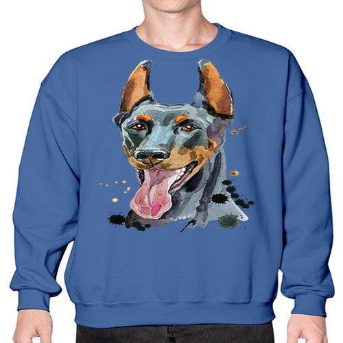 dog 105# - dogs- Sweatshirt - Crew