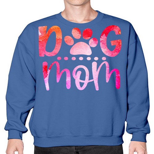 dog mom 86# - dogs- Sweatshirt - Crew
