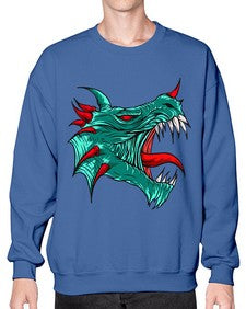 dragon 174# - dragon- Sweatshirt - Crew