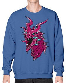 dragon 177# - dragon- Sweatshirt - Crew