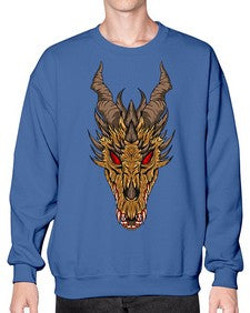 dragon 179# - dragon- Sweatshirt - Crew