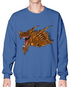 dragon 187# - dragon- Sweatshirt - Crew