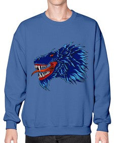 dragon 188# - dragon- Sweatshirt - Crew