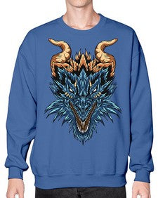 dragon 189# - dragon- Sweatshirt - Crew