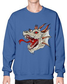 dragon 191# - dragon- Sweatshirt - Crew