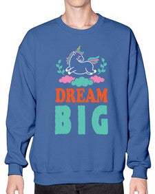 dream big 102# - unicorn- Sweatshirt - Crew