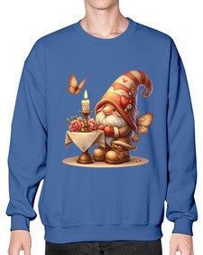 gnome with butterfly 21# - gnome- Sweatshirt - Crew