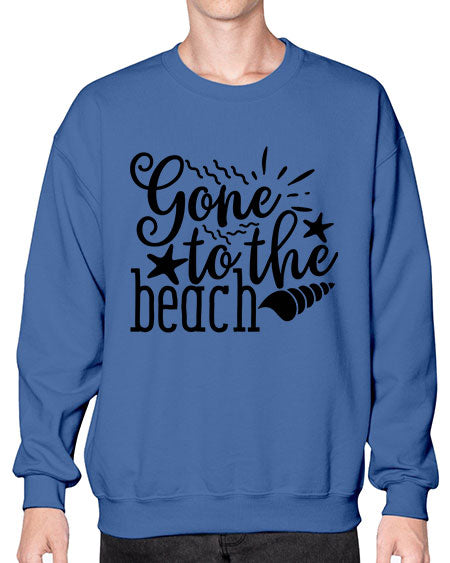 gone to the beach Style 100# - summer- Sweatshirt - Crew