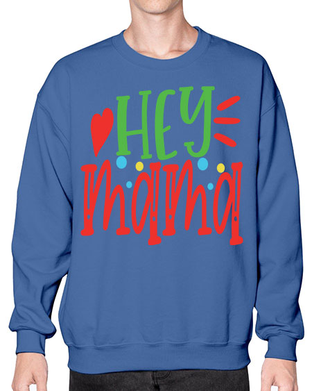hey mama Style 16# - autism- Sweatshirt - Crew