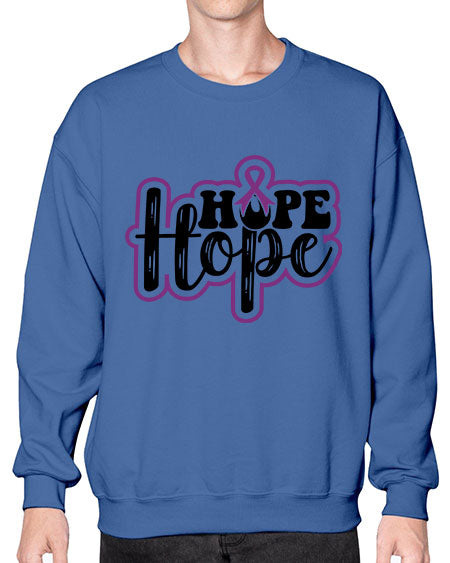 hope 164# - alzheimers- Sweatshirt - Crew