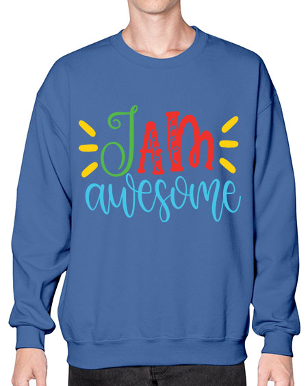 i am awesome Style 18# - autism- Sweatshirt - Crew