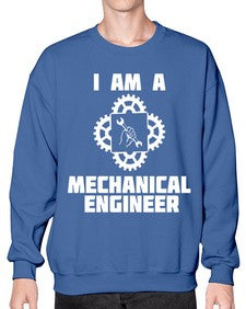 i am mechanical engineer 856# - engineer- Sweatshirt - Crew