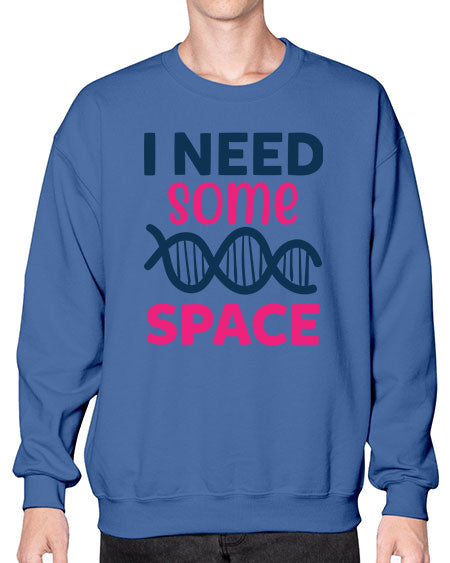 i need some space 22# - space- Sweatshirt - Crew