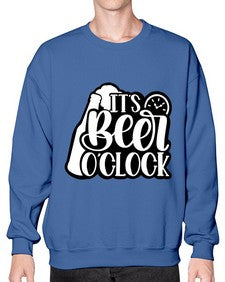 its beer oclock 1227# - beer- Sweatshirt - Crew