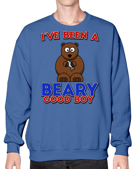 ive been a beary good boy 153# - bears - animals- Sweatshirt - Crew