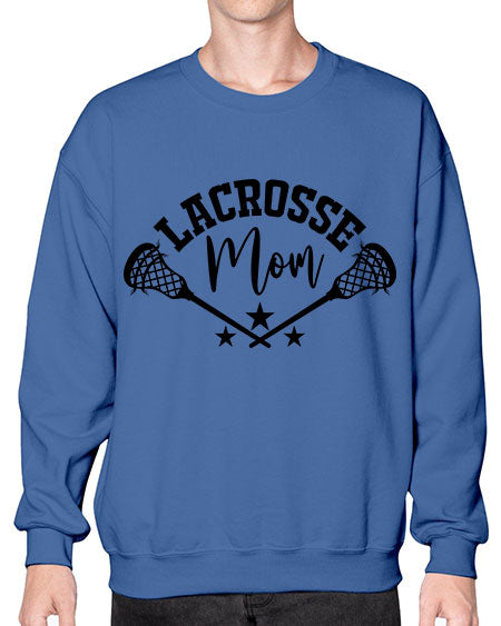 lacrosse mom 9# - lacrosse- Sweatshirt - Crew