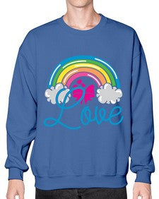 love 276# - unicorn- Sweatshirt - Crew