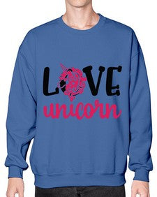 love unicorn 274# - unicorn- Sweatshirt - Crew