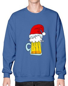 merry beermas 1390# - beer- Sweatshirt - Crew
