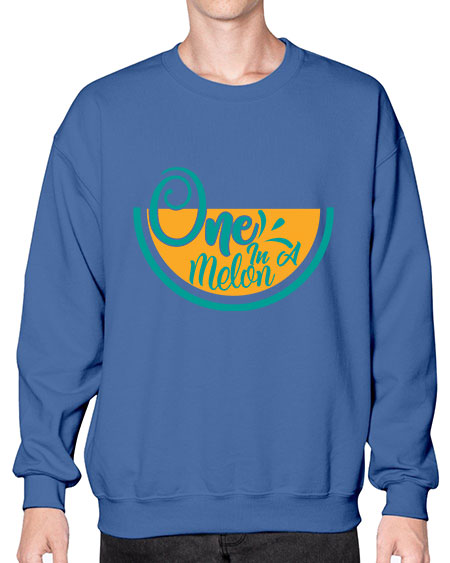 one in a melon Style 85# - summer- Sweatshirt - Crew