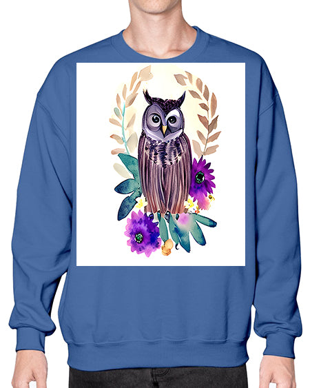 owl 17# - owl- Sweatshirt - Crew
