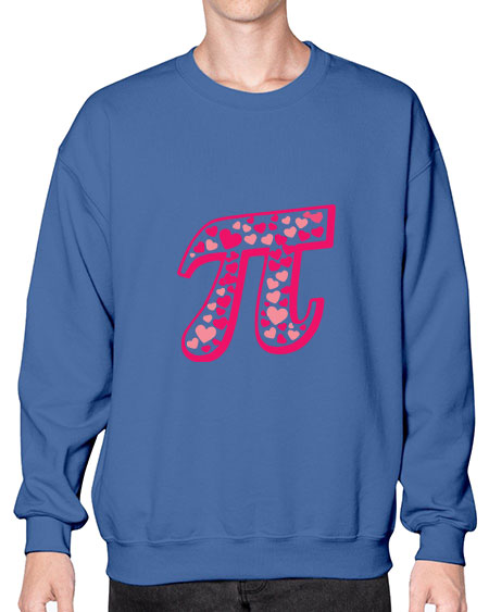 pi design 17# - pi- Sweatshirt - Crew