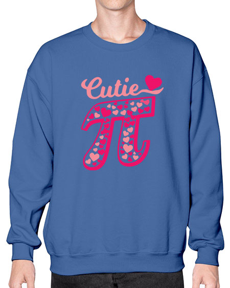 pi design 20# - pi- Sweatshirt - Crew