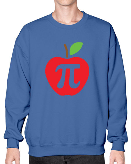 pi design 24# - pi- Sweatshirt - Crew
