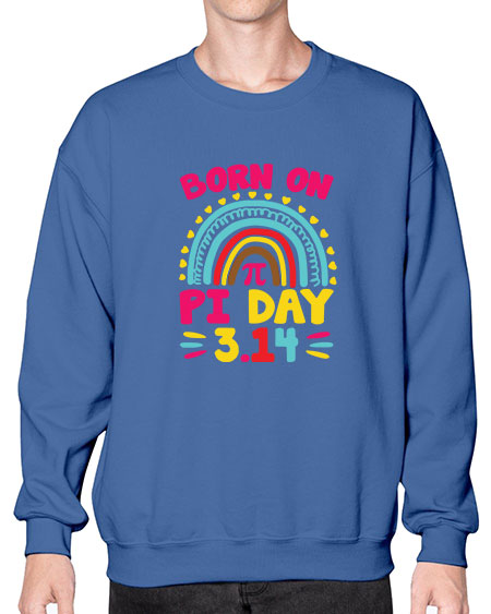 pi design 5# - pi- Sweatshirt - Crew