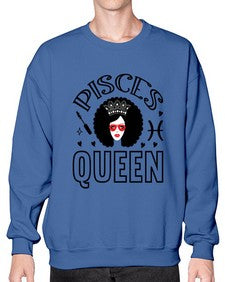 pisces queen 380# - pisces- Sweatshirt - Crew