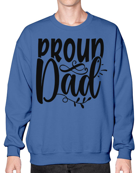 proud dad Style 37# - autism- Sweatshirt - Crew