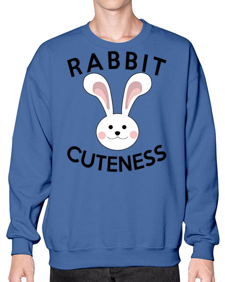 rabbit cuteness - rabbit- Sweatshirt - Crew