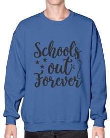 schools out forever 802# - general school- Sweatshirt - Crew