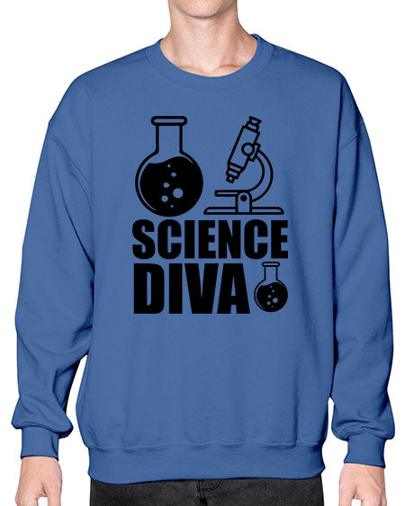 science diva 126# - general science- Sweatshirt - Crew