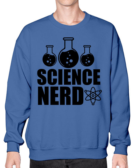 science nerd 62# - general science- Sweatshirt - Crew