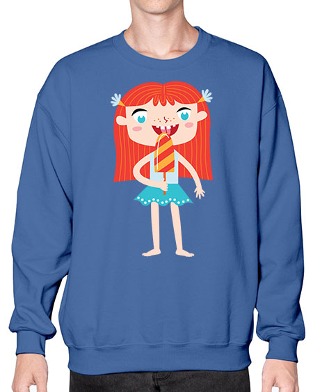 summer characters 64# - summer- Sweatshirt - Crew