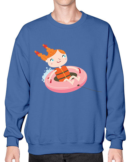 summer characters 71# - summer- Sweatshirt - Crew