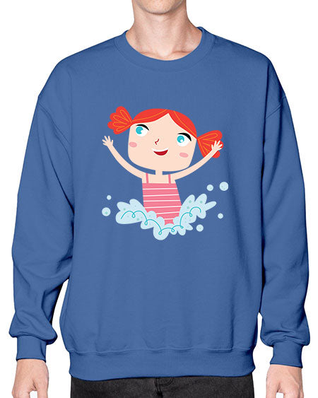 summer characters 73# - summer- Sweatshirt - Crew