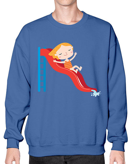summer characters 74# - summer- Sweatshirt - Crew