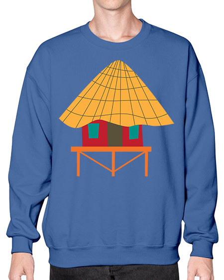 summer elements 20# - summer- Sweatshirt - Crew