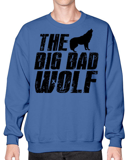 the big bad wolf - wolf- Sweatshirt - Crew