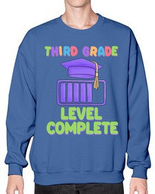 third Grade Level Complete 965# - third grade- Sweatshirt - Crew