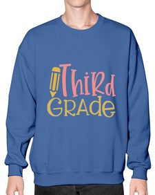 third grade 946# - third grade- Sweatshirt - Crew