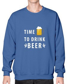 time to drink 1656# - beer- Sweatshirt - Crew