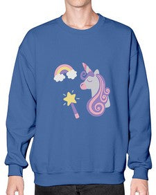 unicorn elements 455# - unicorn- Sweatshirt - Crew