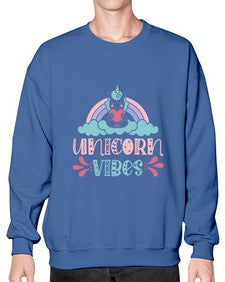 unicorn vibes 514# - unicorn- Sweatshirt - Crew