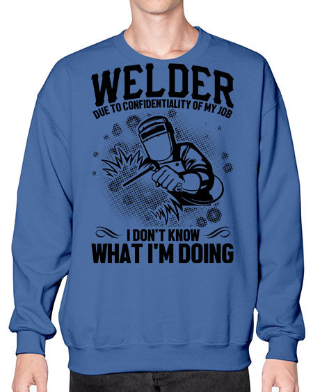 welder due to 1613# - welder- Sweatshirt - Crew