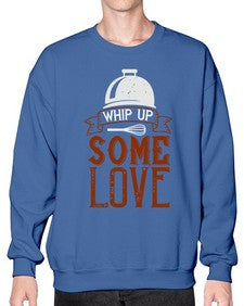 whip up some love 471# - cooking- Sweatshirt - Crew