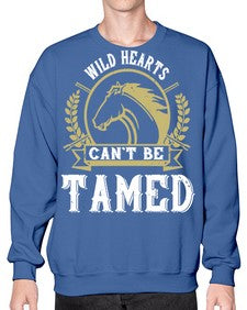 wild hearts can’t be tamed Style 11# - horse- Sweatshirt - Crew