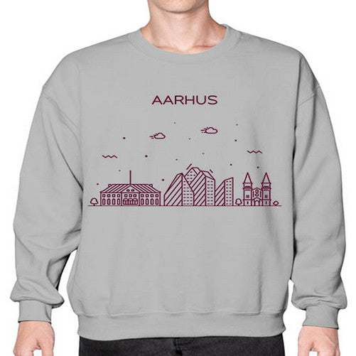 Aarhus 263# - cities- Sweatshirt - Crew